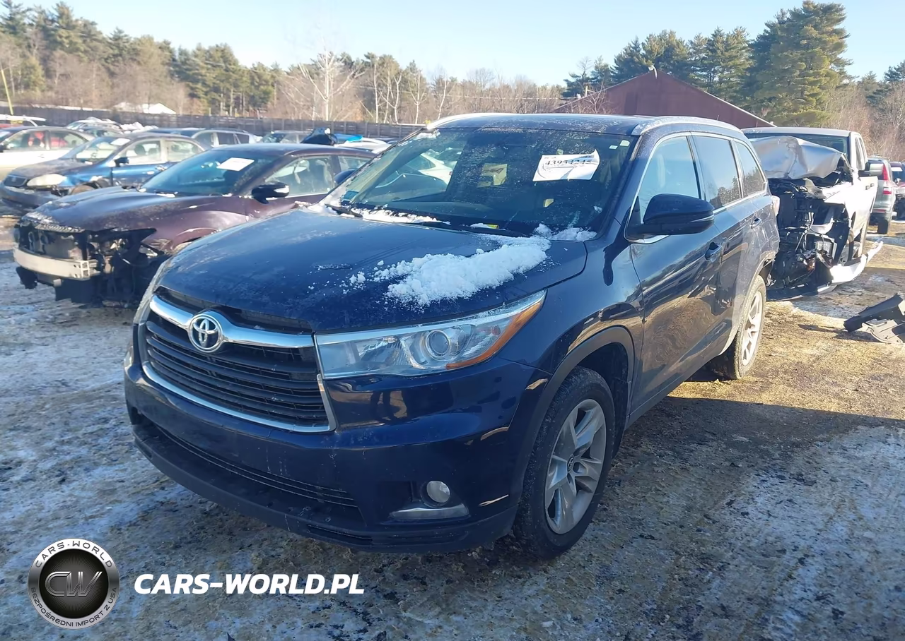 2016 Toyota Highlander Limited V6 VIN:5TDDKRFH7GS290046 - 2