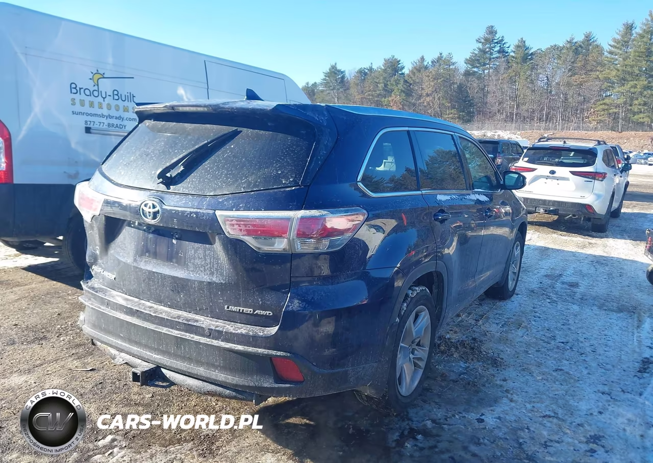 2016 Toyota Highlander Limited V6 VIN:5TDDKRFH7GS290046 - 4