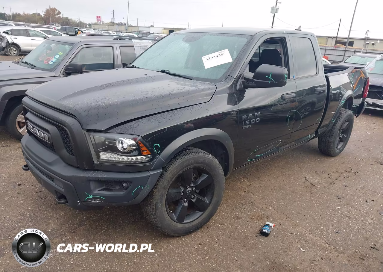 2020 Ram 1500 Classic Warlock 4X4 6'4 Box VIN:1C6RR7GG3LS109707 - 2
