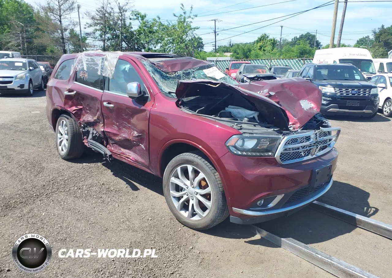 2017 Dodge Durango Citadel Anodized Platinum Awd – zdjęcie 1 z 18