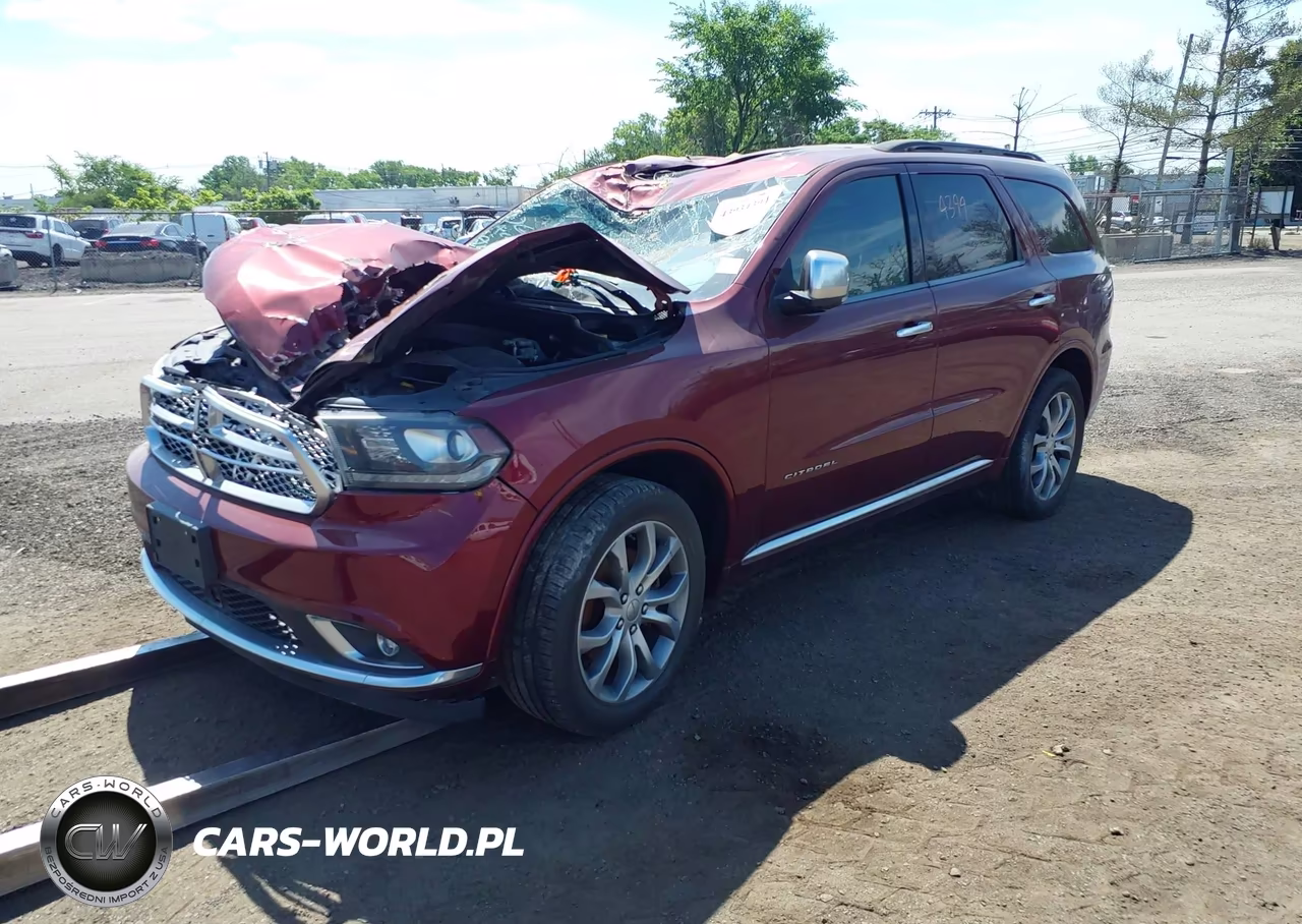 2017 Dodge Durango Citadel Anodized Platinum Awd VIN:1C4RDJEG3HC691641 - 2