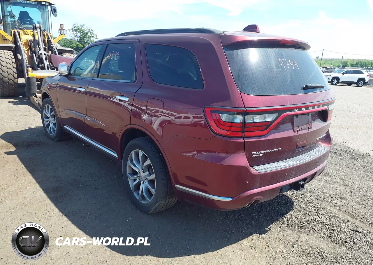 2017 Dodge Durango Citadel Anodized Platinum Awd VIN:1C4RDJEG3HC691641 - 3