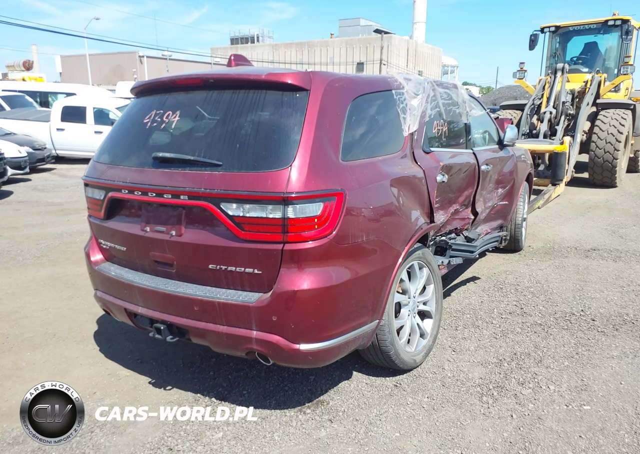 2017 Dodge Durango Citadel Anodized Platinum Awd VIN:1C4RDJEG3HC691641 - 4