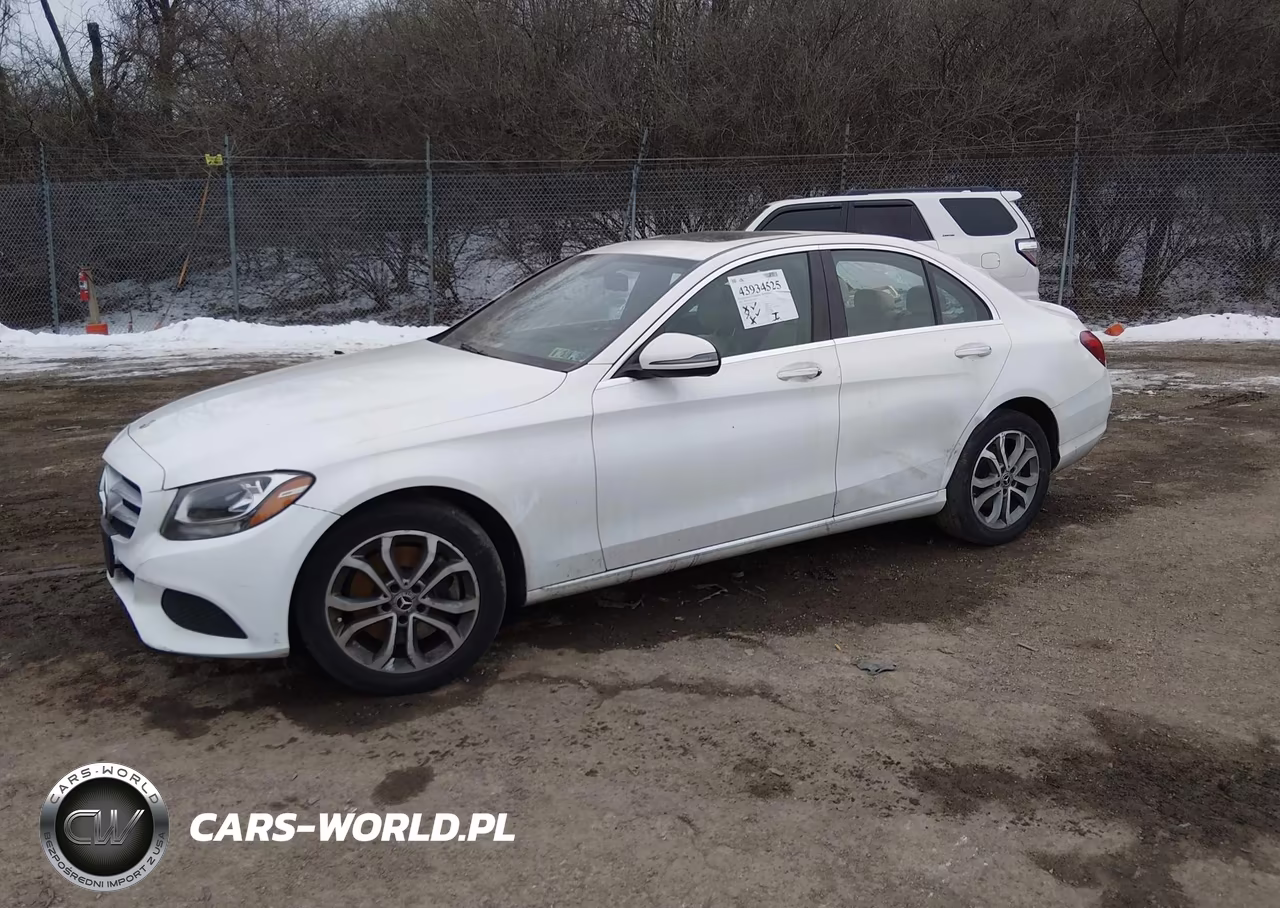 2018 Mercedes-Benz C 300 4Matic VIN:55SWF4KB8JU257228 - 2