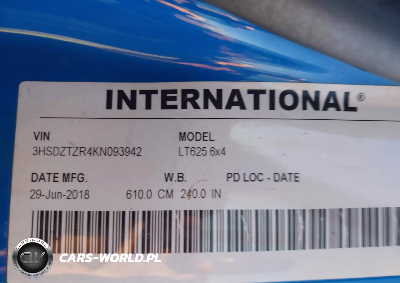 2019 International Lt VIN:3HSDZTZR4KN093942 - 8