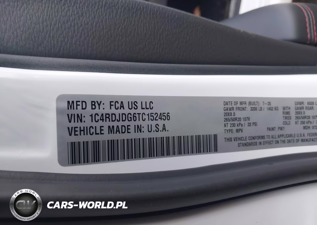 2026 Dodge Durango Gt Plus Awd VIN:1C4RDJDG6TC152456 - 9
