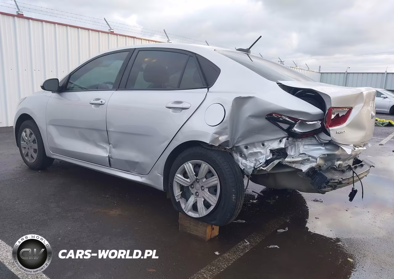 2022 Kia Rio Lx VIN:3KPA24AD1NE466493 - 3