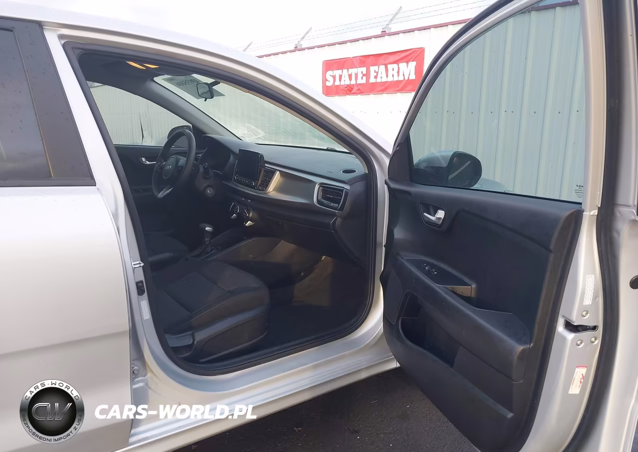 2022 Kia Rio Lx VIN:3KPA24AD1NE466493 - 5