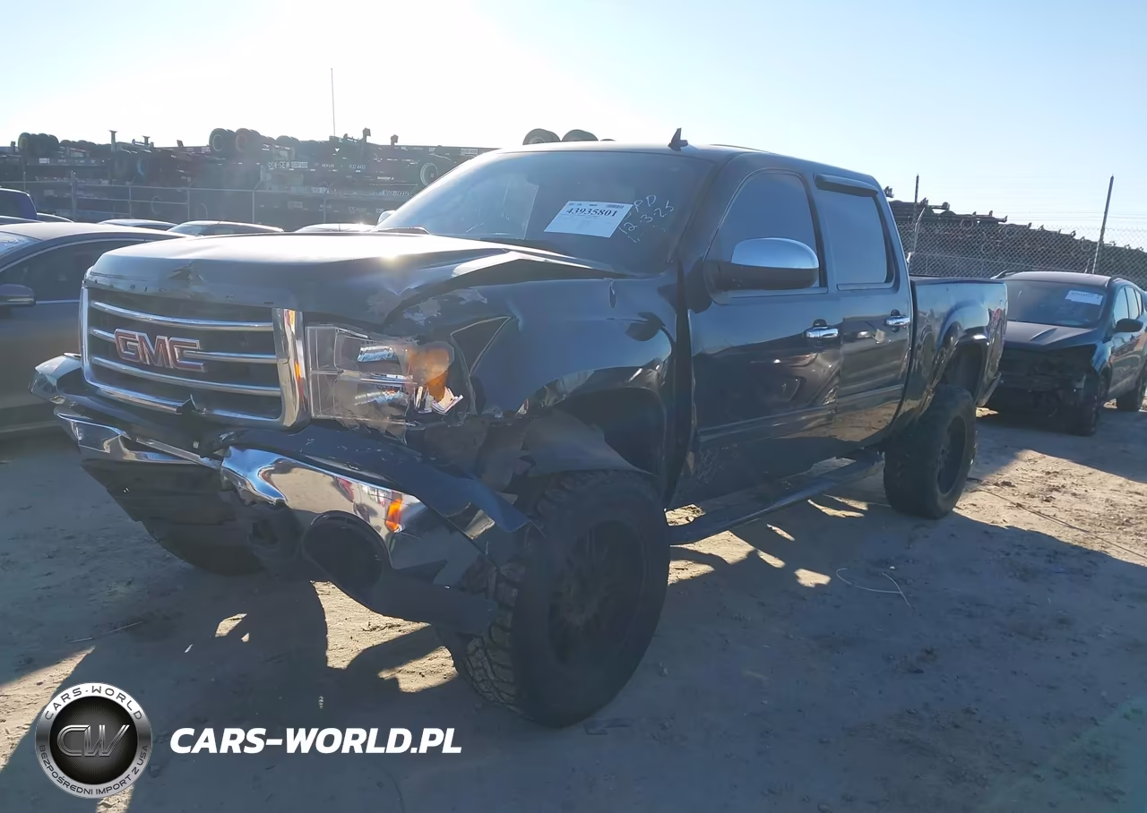 2013 GMC Sierra 1500 Sle VIN:3GTP2VE70DG234023 - 2