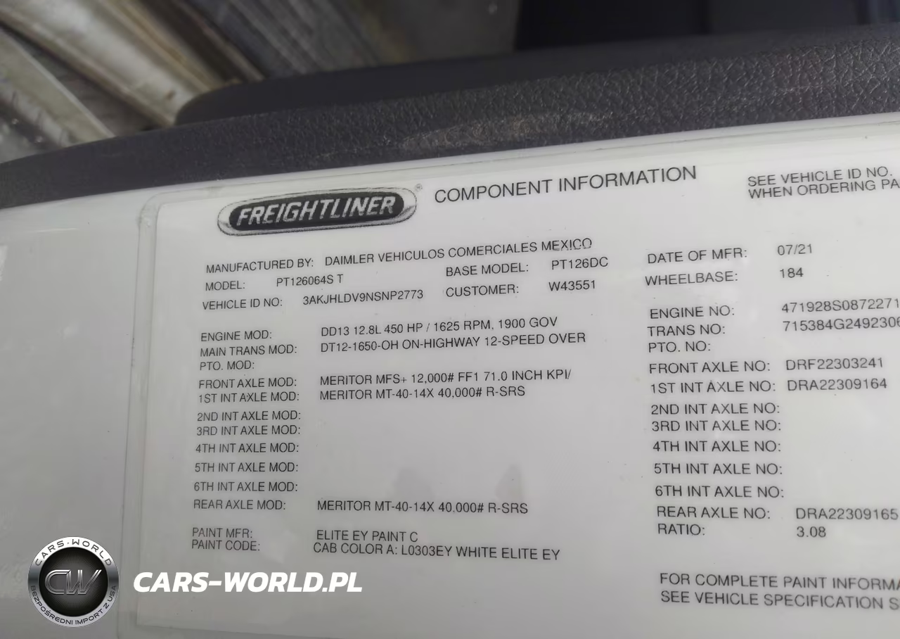 2022 Freightliner New Cascadia 126 VIN:3AKJHLDV9NSNP2773 - 9