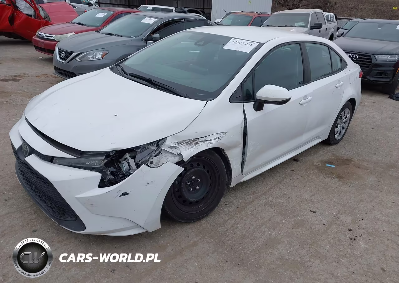 2021 Toyota Corolla Le VIN:5YFEPMAE4MP243616 - 2