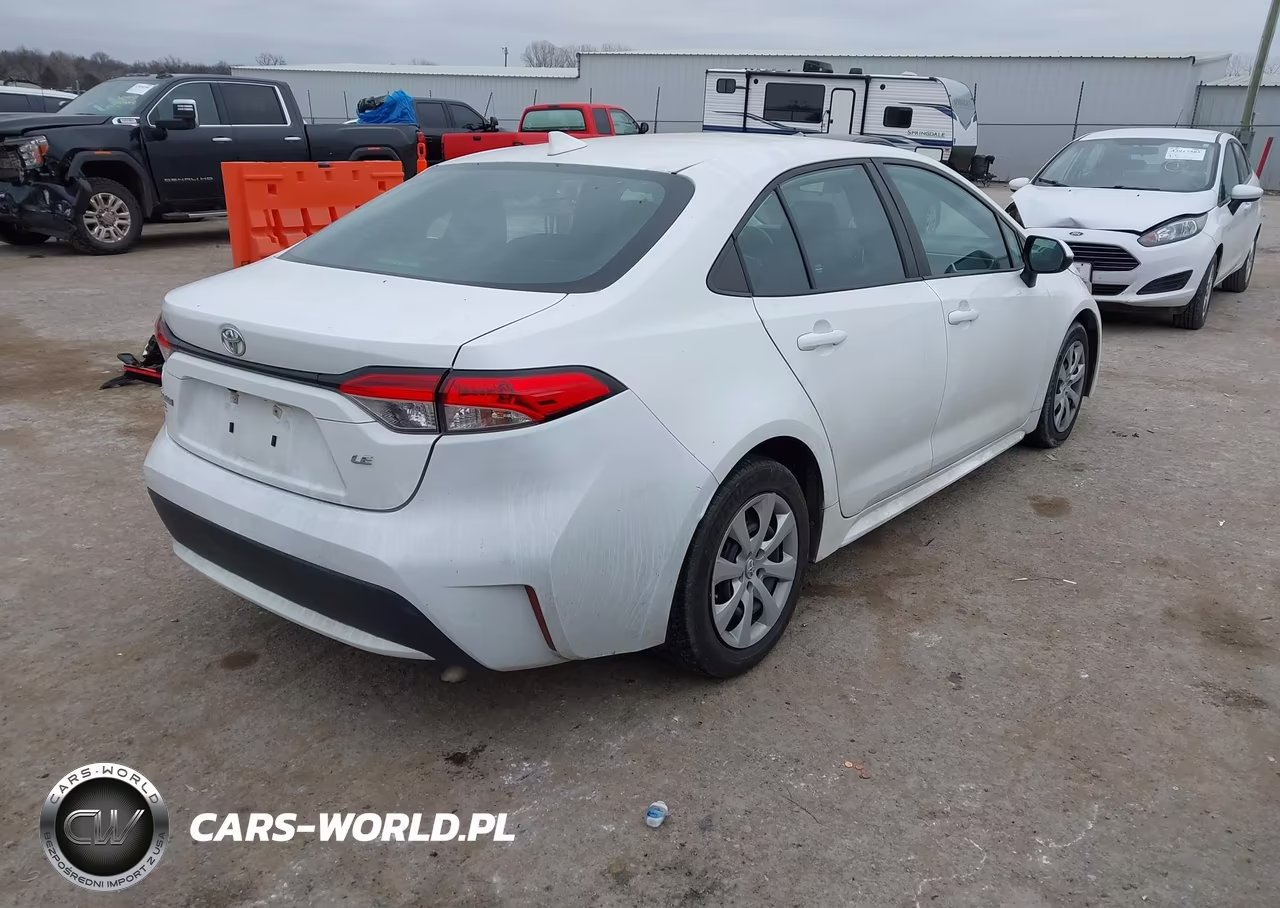 2021 Toyota Corolla Le VIN:5YFEPMAE4MP243616 - 4