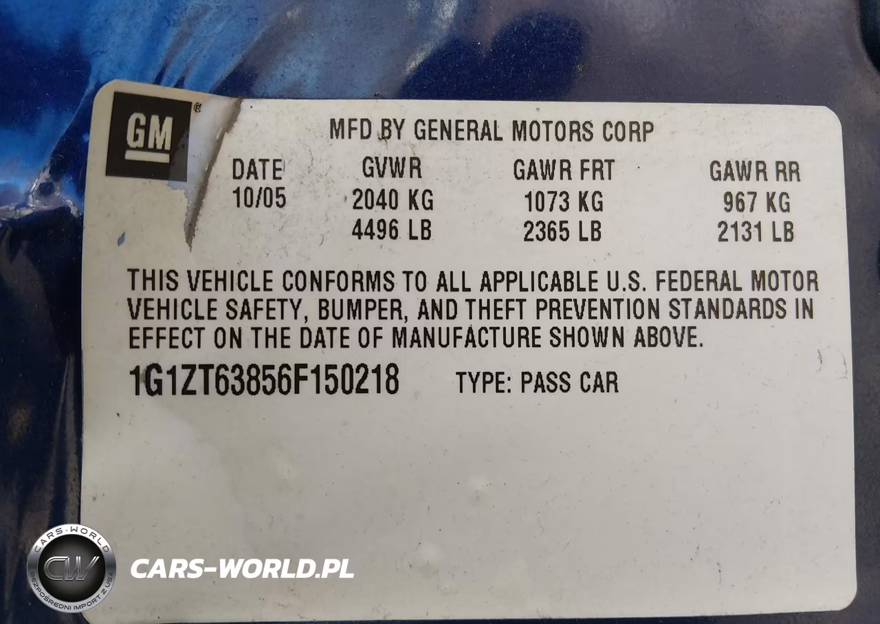 2006 Chevrolet Malibu Maxx Lt VIN:1G1ZT63856F150218 - 9