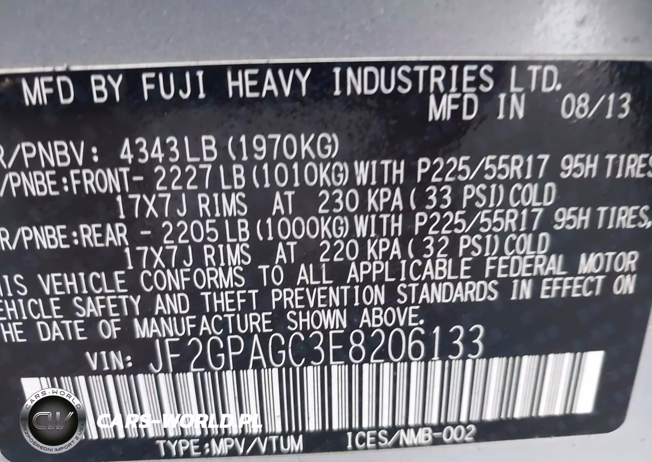 2014 Subaru Xv Crosstrek 2.0I Limited VIN:JF2GPAGC3E8206133 - 9