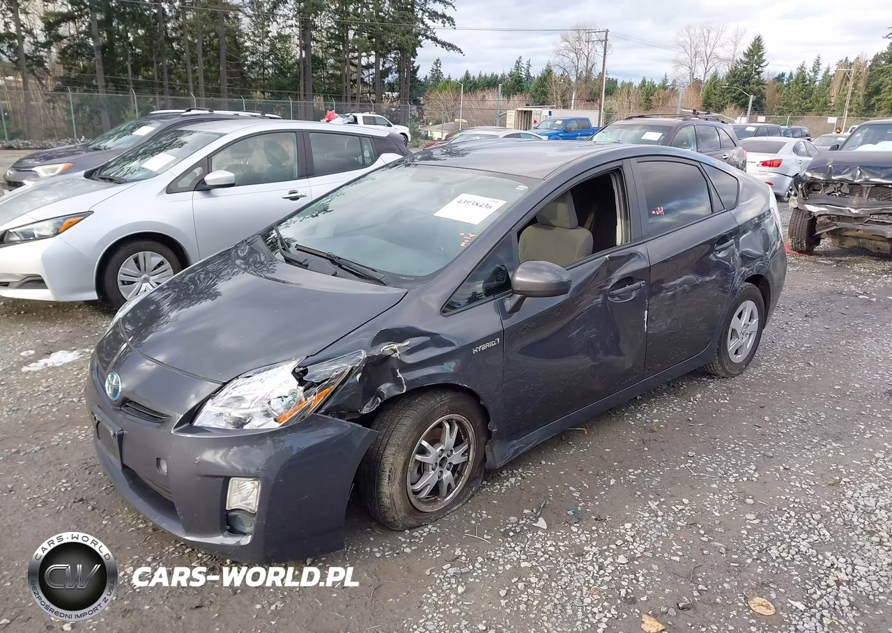 2011 Toyota Prius Two VIN:JTDKN3DU1B1377801 - 2