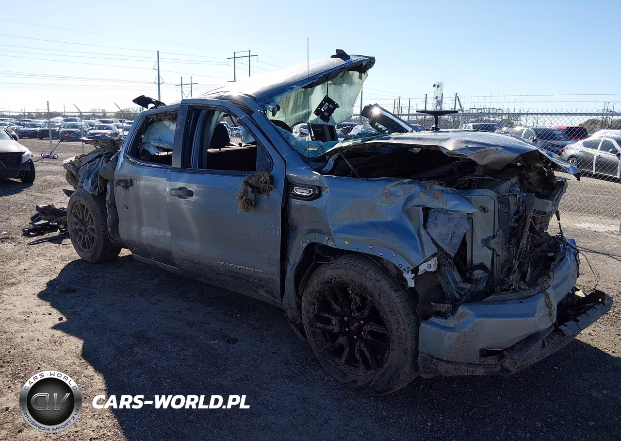 2024 GMC Sierra 1500 4Wd Short Box Pro VIN:1GTPUAEK3RZ385212 - 1