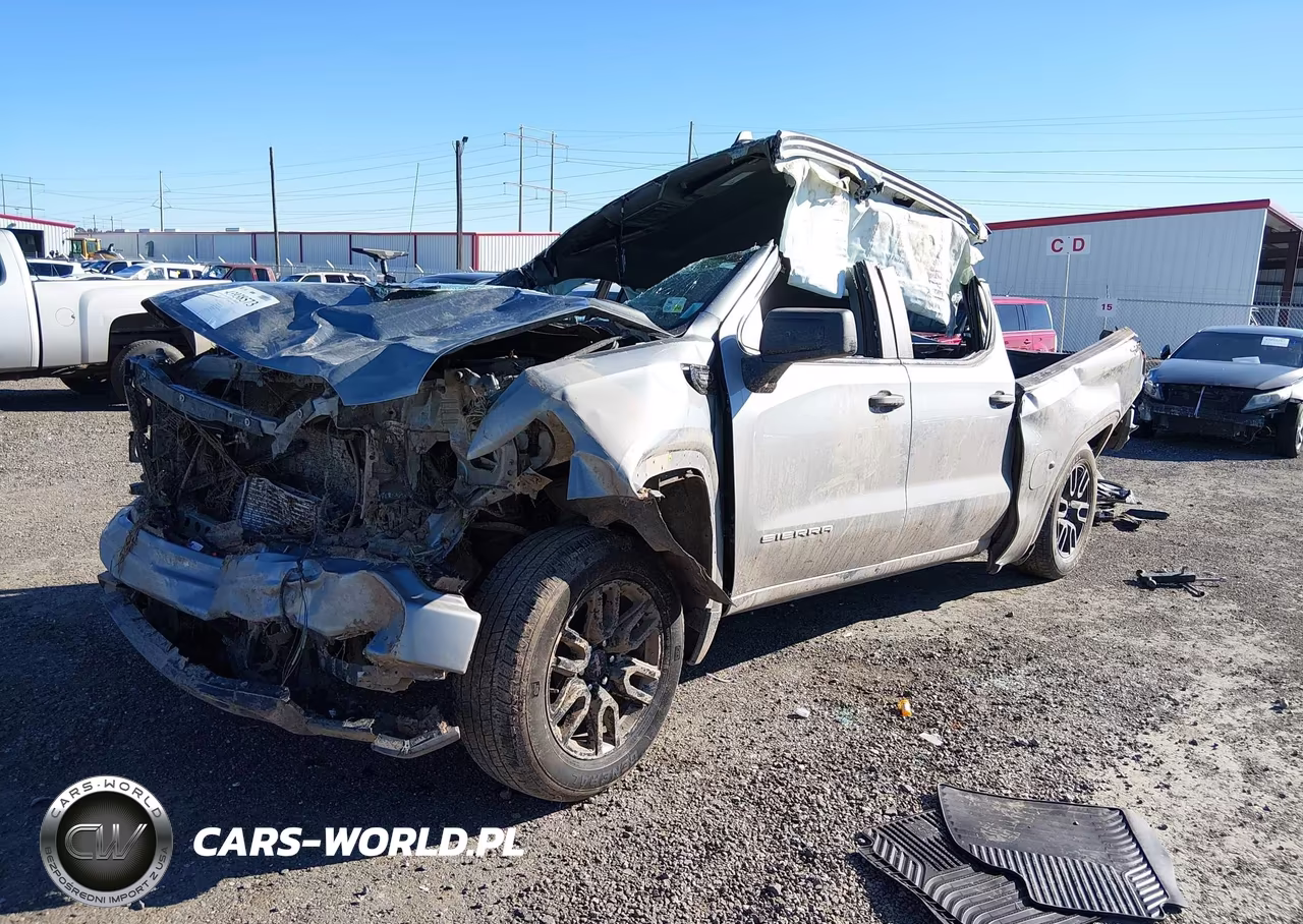 2024 GMC Sierra 1500 4Wd Short Box Pro VIN:1GTPUAEK3RZ385212 - 2
