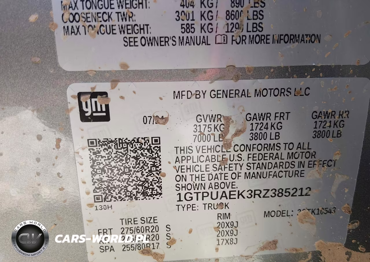 2024 GMC Sierra 1500 4Wd Short Box Pro VIN:1GTPUAEK3RZ385212 - 9