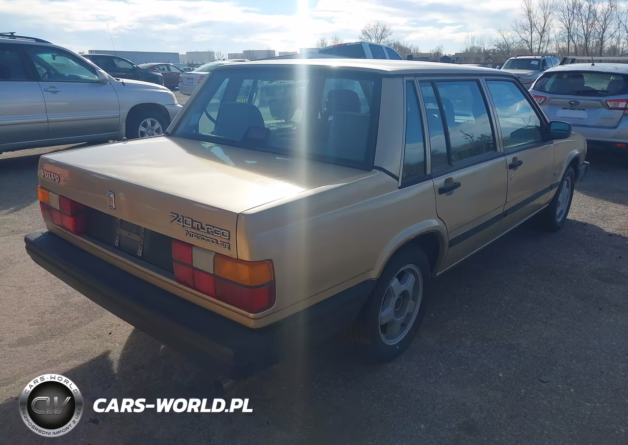 1987 Volvo 740 Gle VIN:YV1FX8745H1136699 - 4