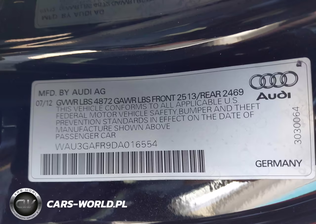 2013 Audi S5 3.0T Premium Plus VIN:WAU3GAFR9DA016554 - 9