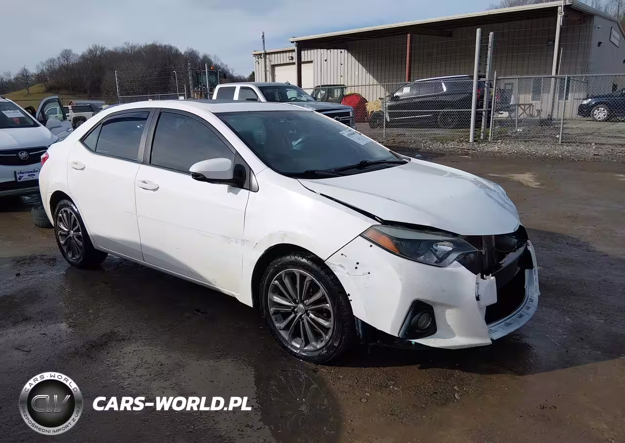 2014 Toyota Corolla S Plus