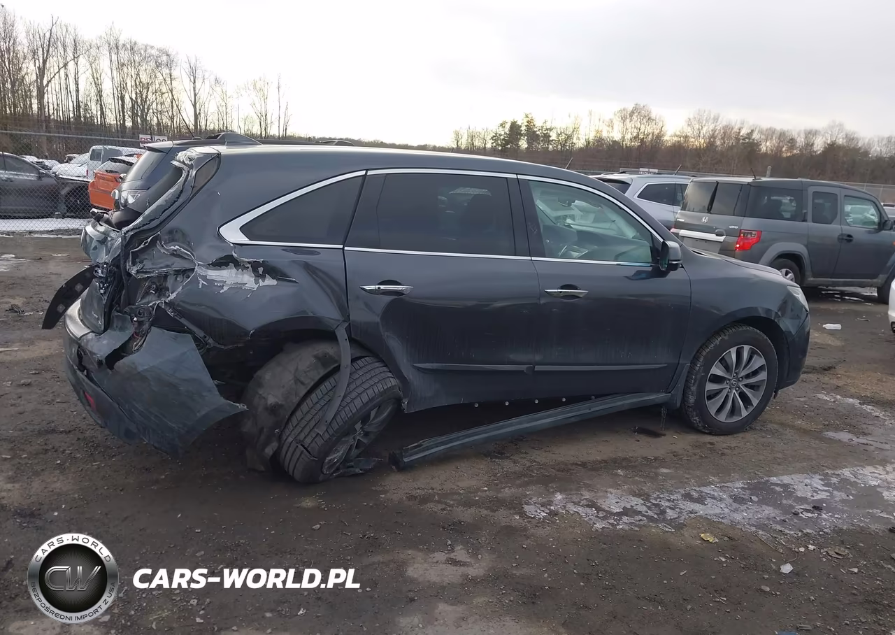 2014 Acura Mdx Technology Package VIN:5FRYD4H40EB022125 - 14