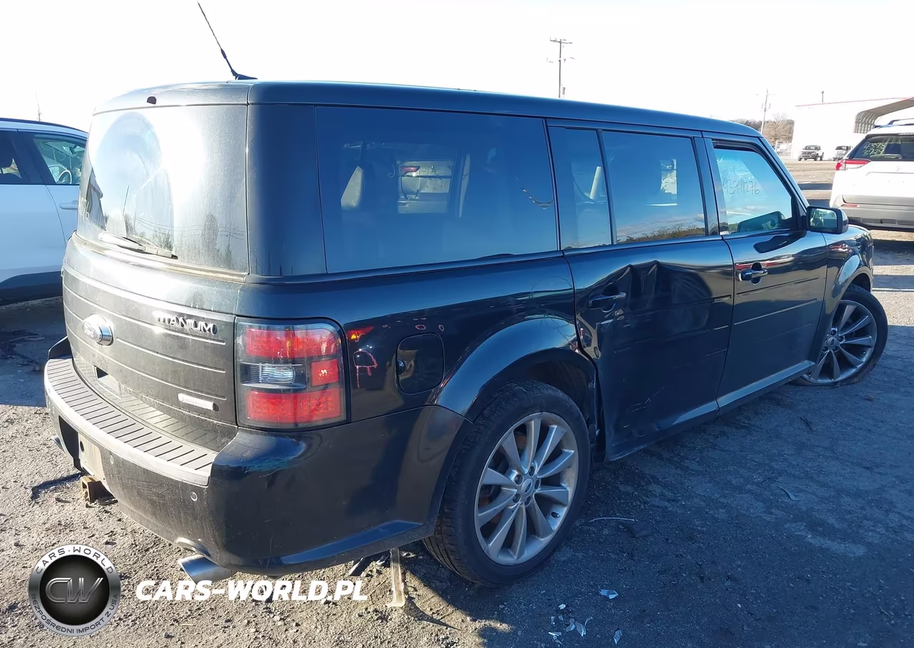 2012 Ford Flex Titanium VIN:2FMHK6DT0CBD17599 - 4