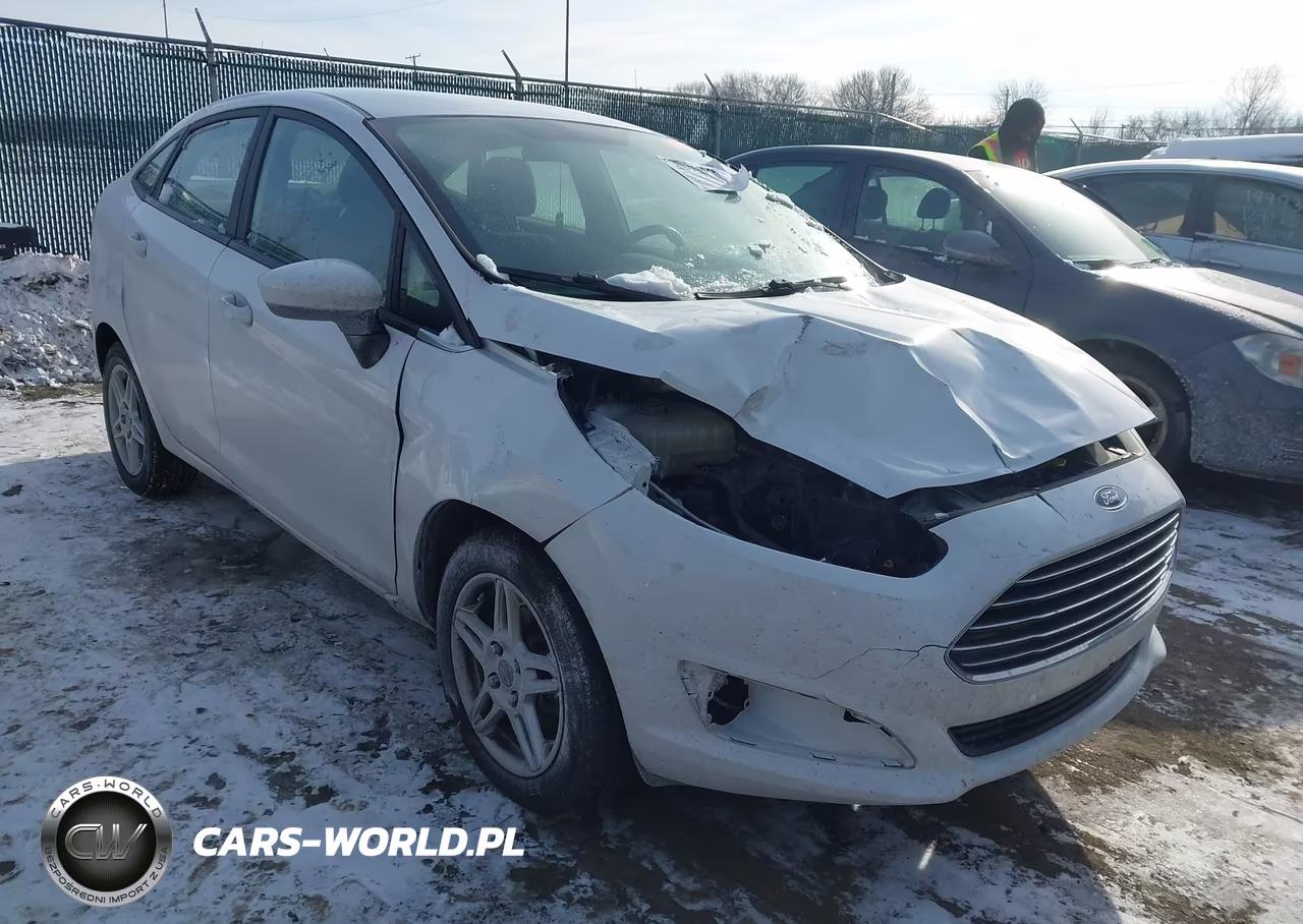 2018 Ford Fiesta Se VIN:3FADP4BJ9JM127960 - 1