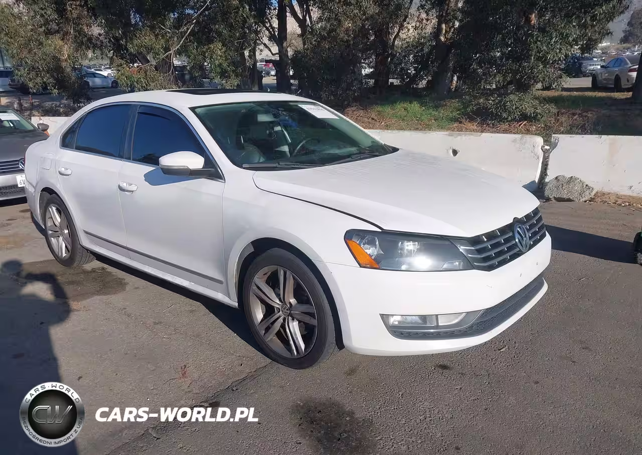 2013 Volkswagen Passat 2.0L Tdi Sel Premium