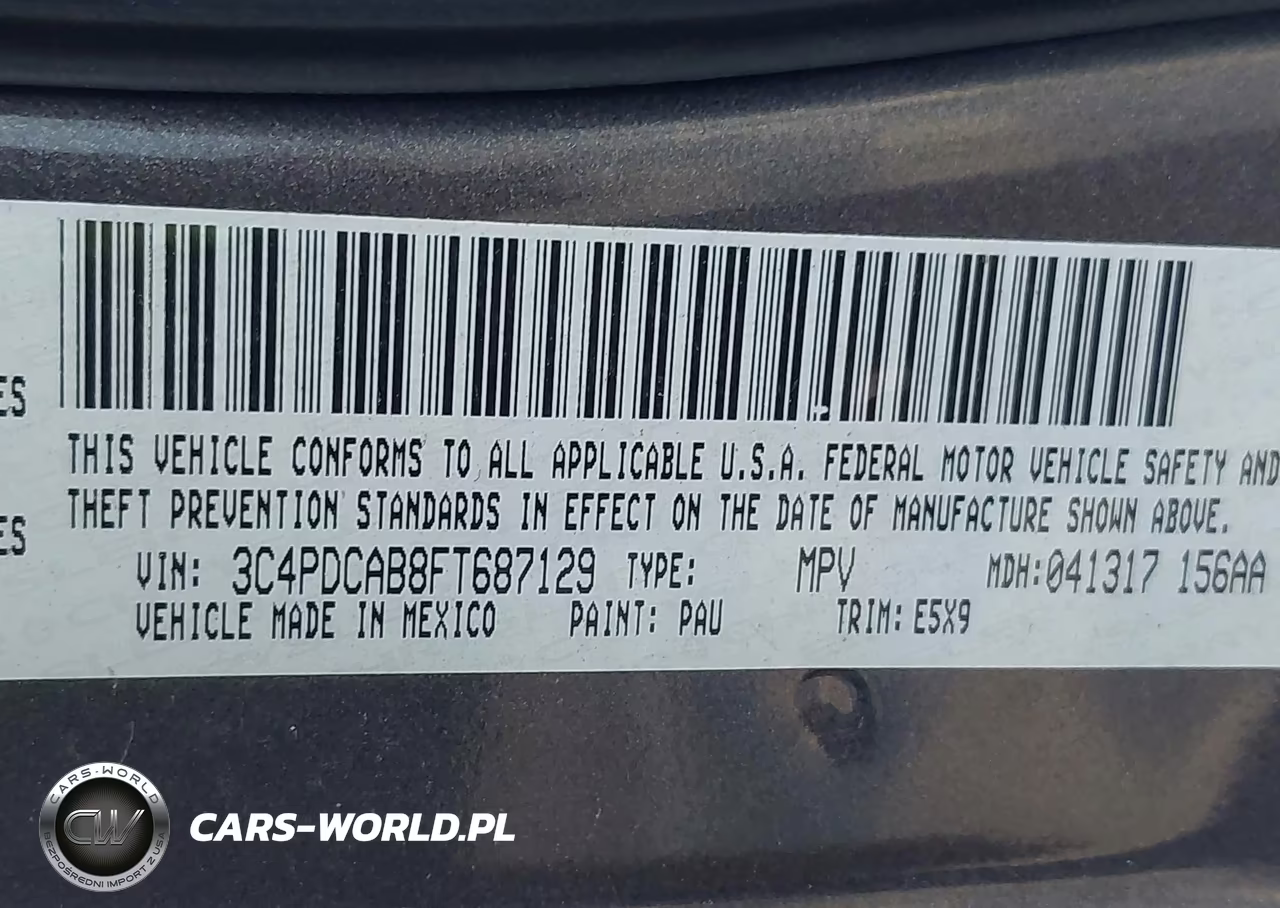 2015 Dodge Journey Se VIN:3C4PDCAB8FT687129 - 9