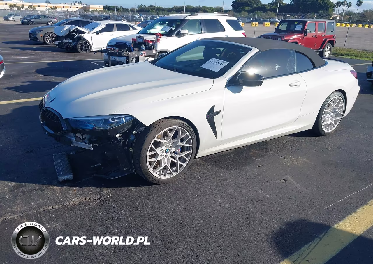 2022 BMW M8 Cabriolet Competition VIN:WBSDZ0C09NCH54115 - 2