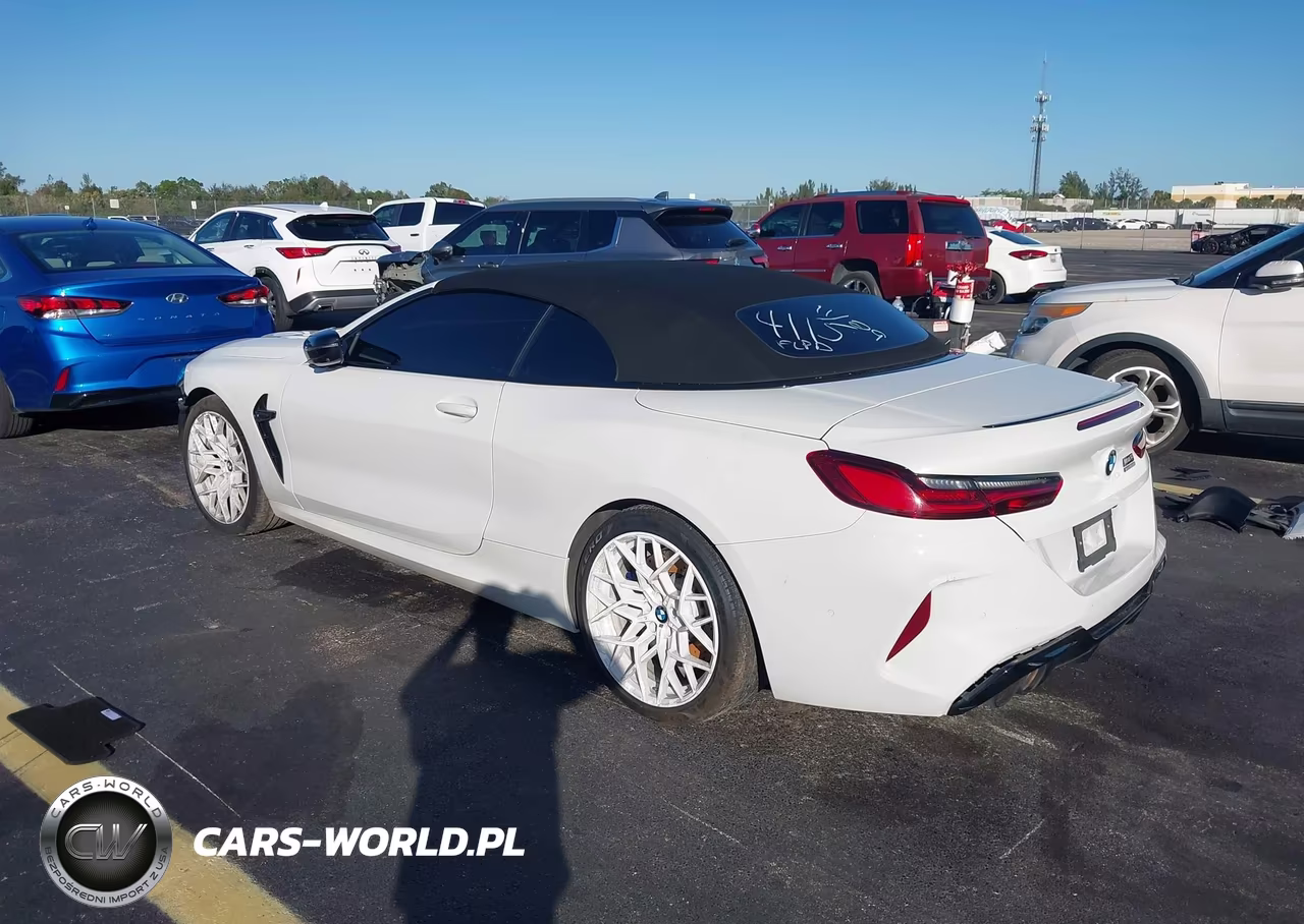 2022 BMW M8 Cabriolet Competition VIN:WBSDZ0C09NCH54115 - 3
