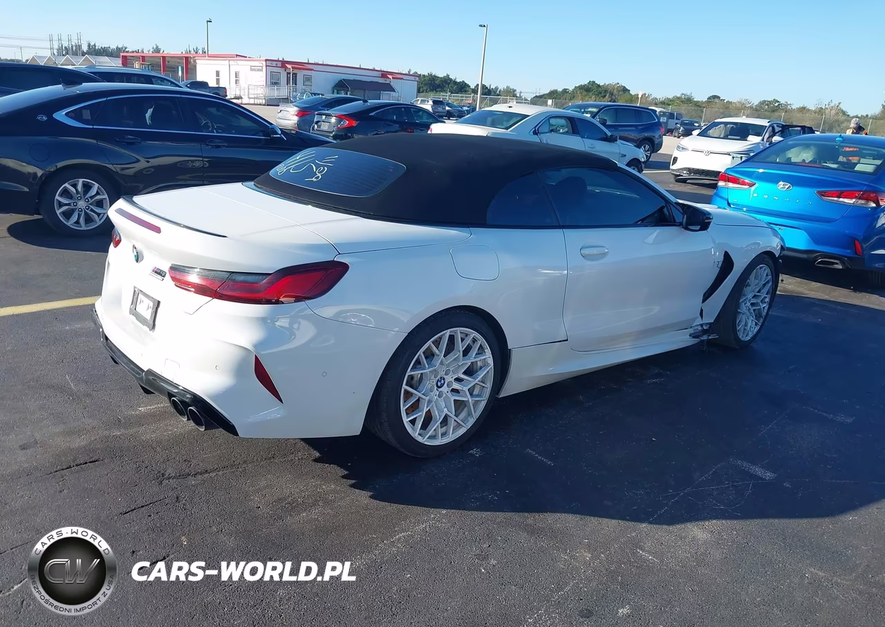 2022 BMW M8 Cabriolet Competition VIN:WBSDZ0C09NCH54115 - 4