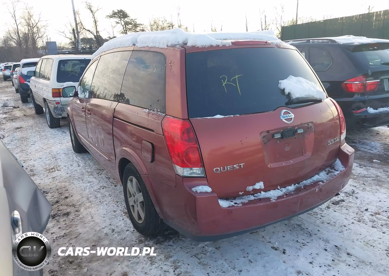 2004 Nissan Quest 3.5 Sl VIN:5N1BV28U94N301142 - 3