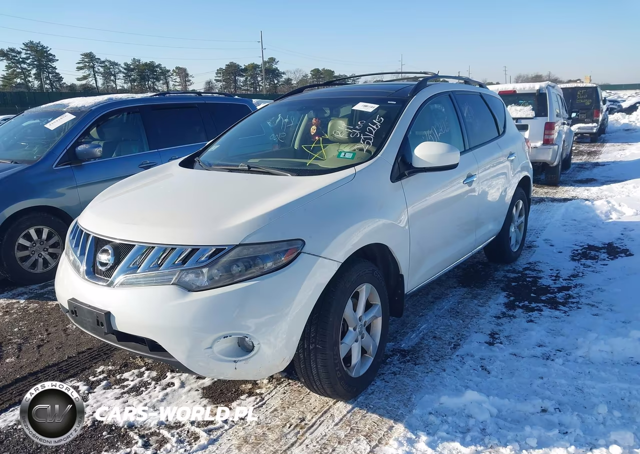 2010 NISSAN MURANO S VIN:JN8AZ1MW9AW138721 - 2