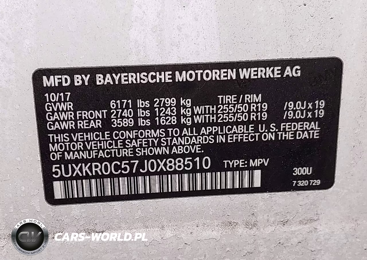 2018 BMW X5 xDrive35I VIN:5UXKR0C57J0X88510 - 9