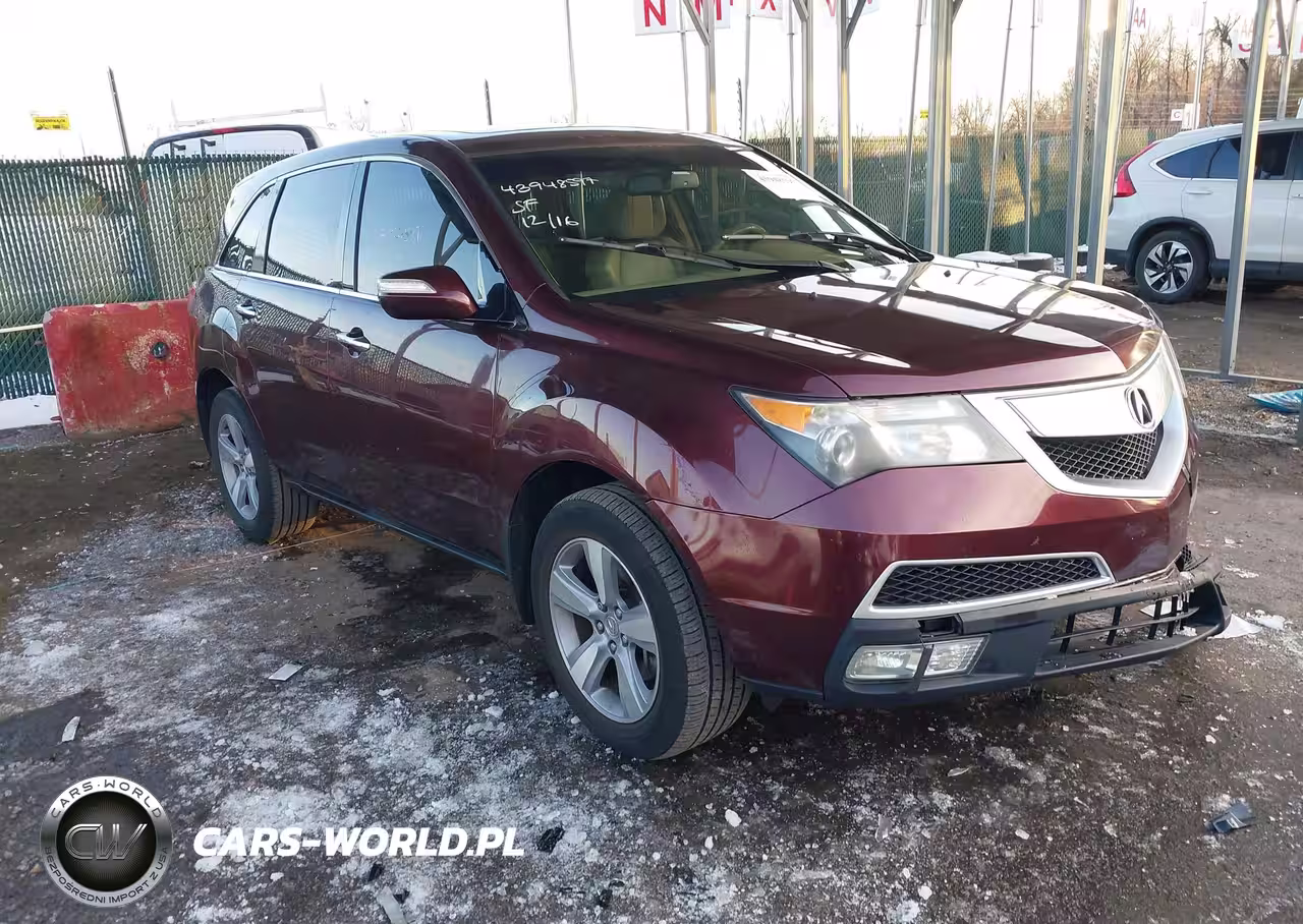 2012 Acura Mdx Technology Package