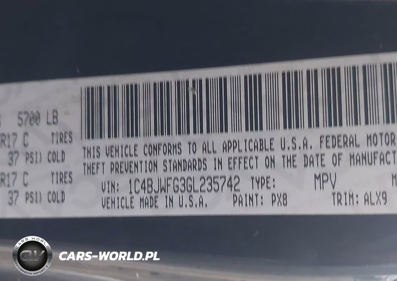 2016 Jeep Wrangler Unlimited Rubicon Hard Rock VIN:1C4BJWFG3GL235742 - 9