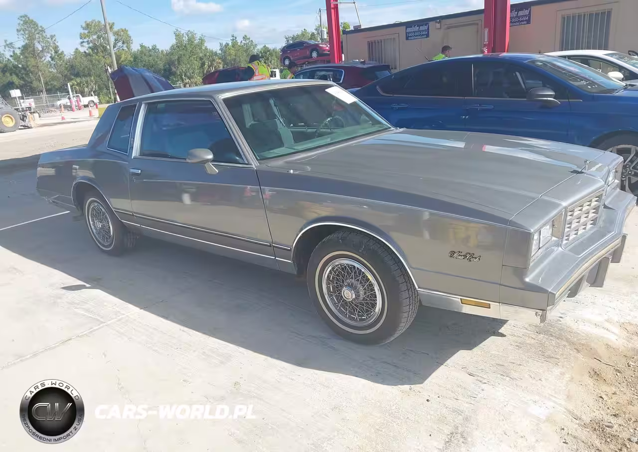1985 Chevrolet Monte Carlo