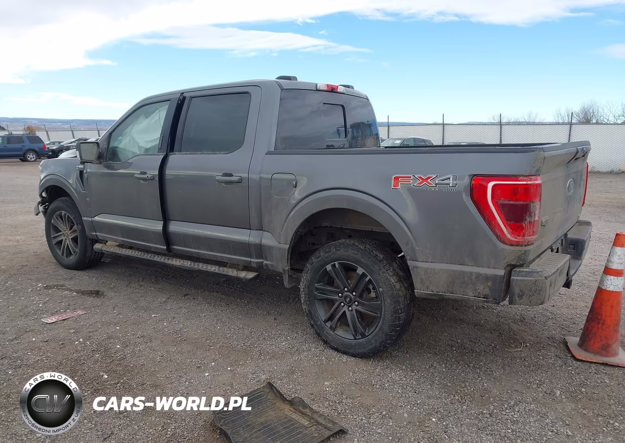 2022 Ford F150 Supercrew VIN:1FTFW1E86NKD77862 - 3