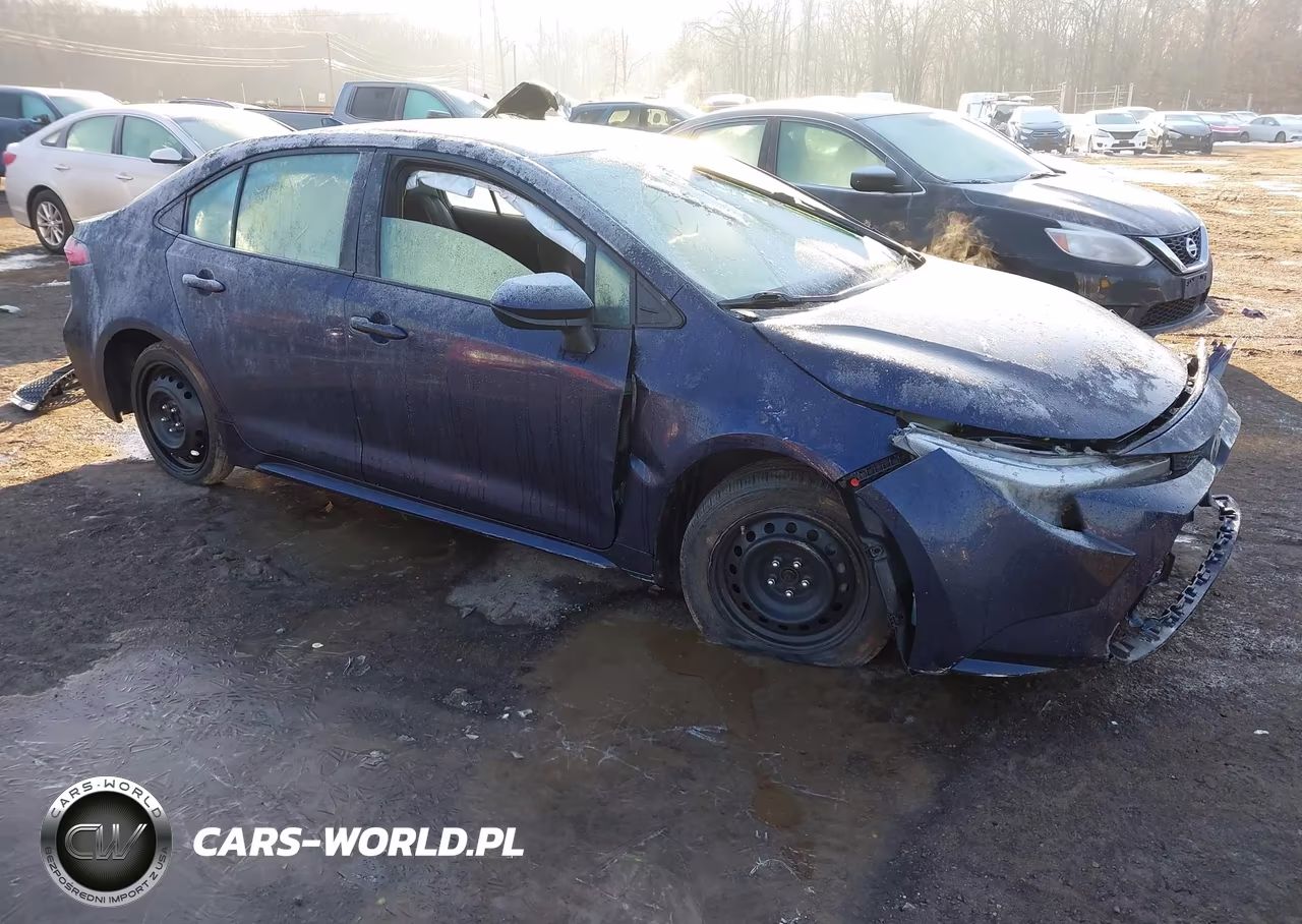 2021 Toyota Corolla Le VIN:5YFEPMAE4MP255815 - 1
