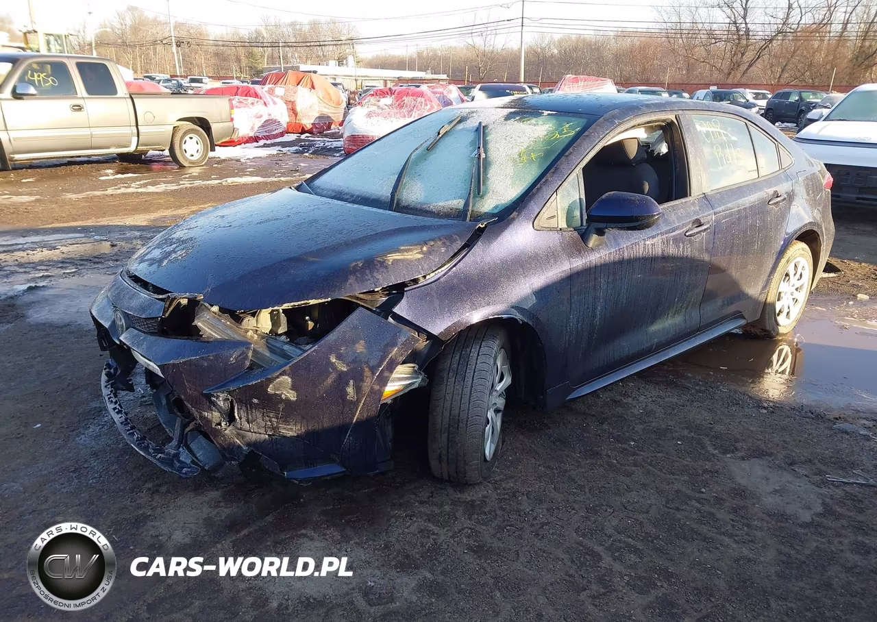 2021 Toyota Corolla Le VIN:5YFEPMAE4MP255815 - 2