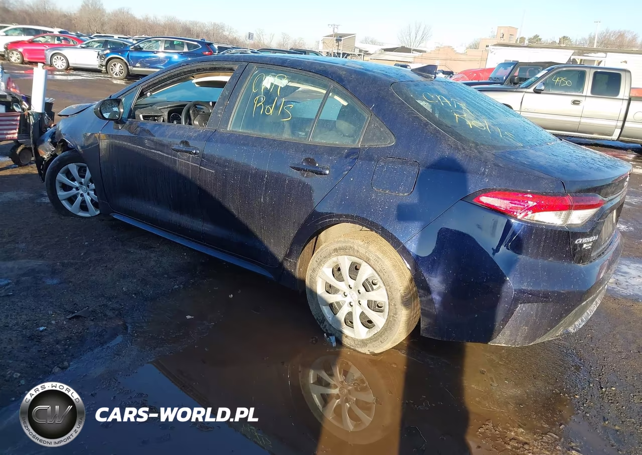 2021 Toyota Corolla Le VIN:5YFEPMAE4MP255815 - 3