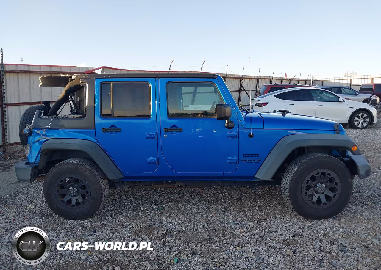 2016 Jeep Wrangler Unlimited Sport VIN:1C4BJWDG4GL307017 - 13