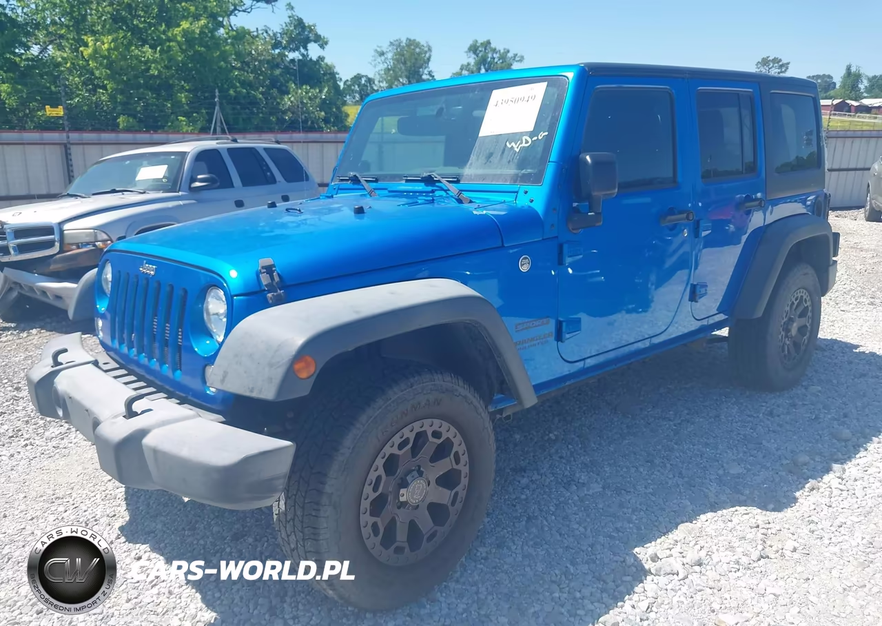2016 Jeep Wrangler Unlimited Sport VIN:1C4BJWDG4GL307017 - 2