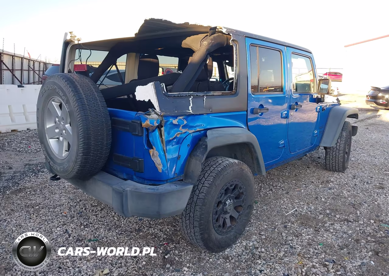 2016 Jeep Wrangler Unlimited Sport VIN:1C4BJWDG4GL307017 - 4