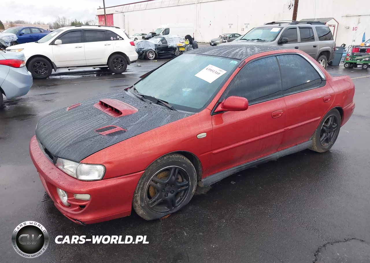 2000 Subaru Impreza 2.5Rs VIN:JF1GC6753YG503640 - 2