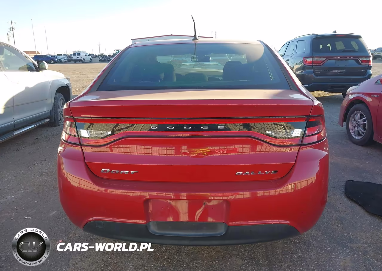 2016 Dodge Dart Sxt Sport Rallye VIN:1C3CDFFA9GD797019 - 16
