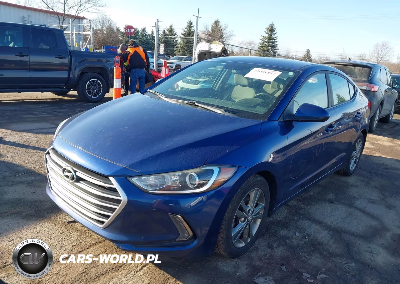 2017 Hyundai Elantra Se VIN:5NPD84LF6HH014856 - 2