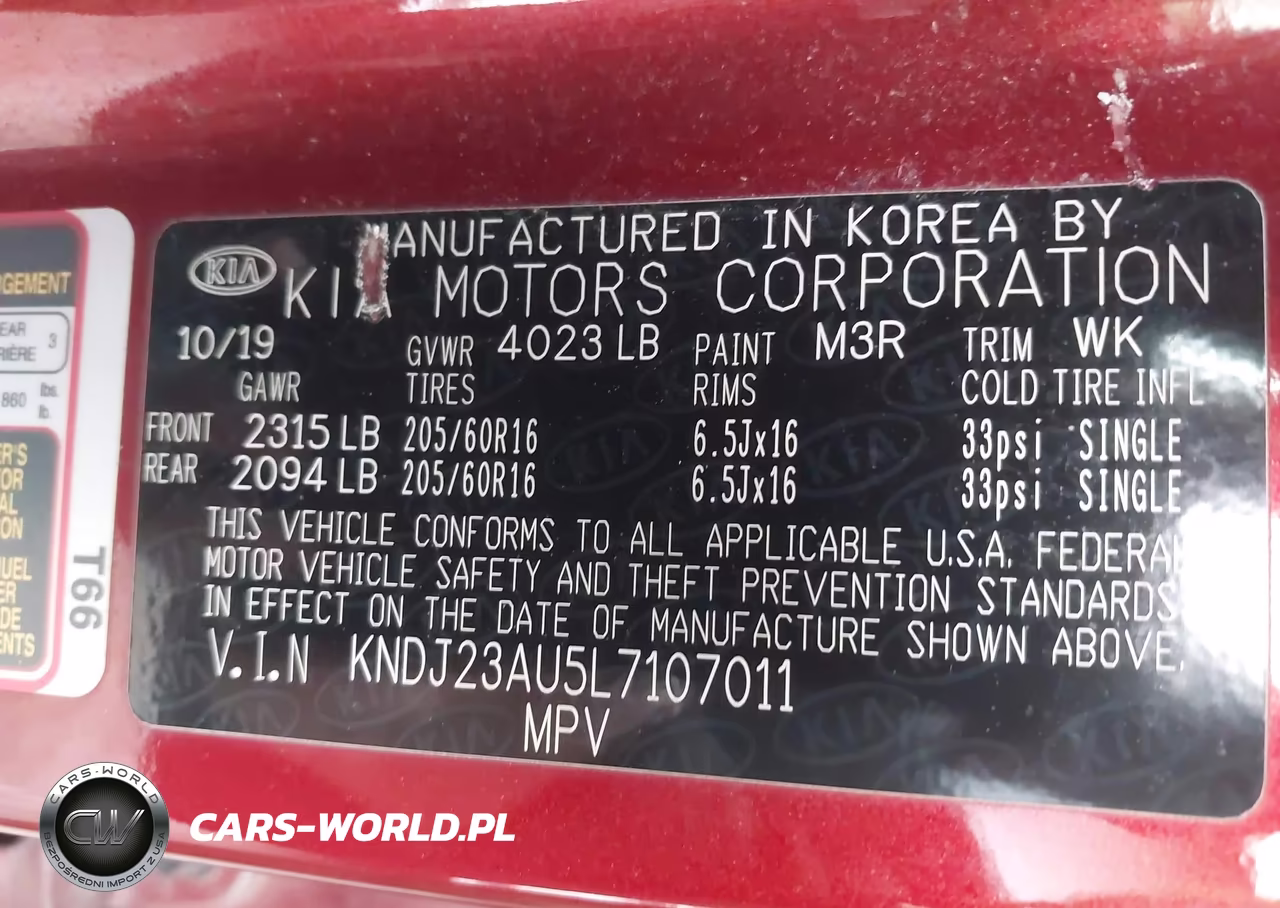 2020 Kia Soul Lx VIN:KNDJ23AU5L7107011 - 9